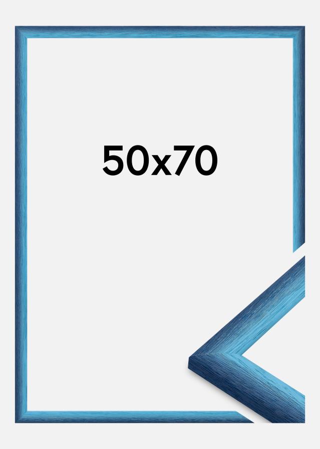 Cadre Cornwall Verre Acrylique Bleu Foncé 50x70 cm