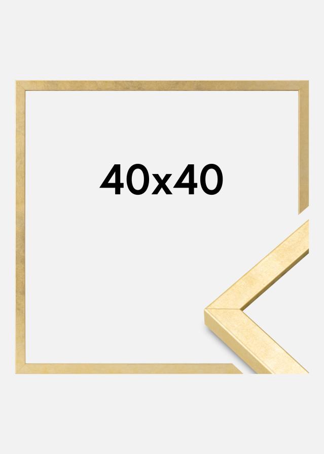 Cadre Ares Verre acrylique Or 40x40 cm