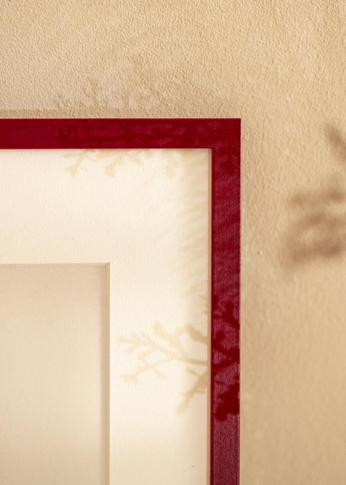 Colorful Verre acrylique Rouge 50x70 cm