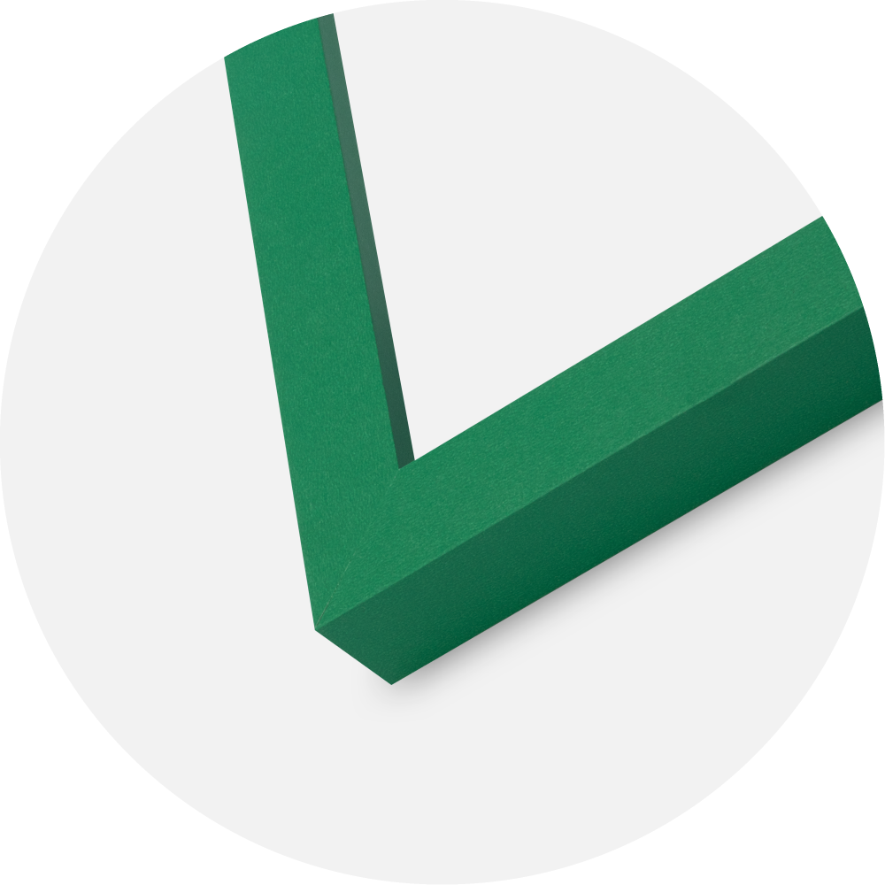 Cadre Selection Verre Acrylique Light Green 20x30 cm