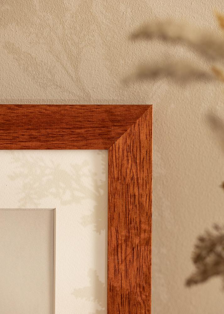 Cadre Juno Verre acrylique Cerise 60x70 cm