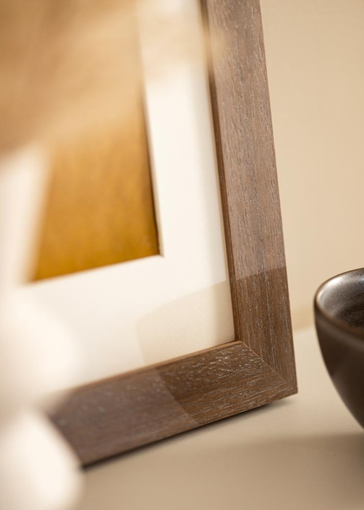 Cadre Juno Verre acrylique Gris 60x80 cm