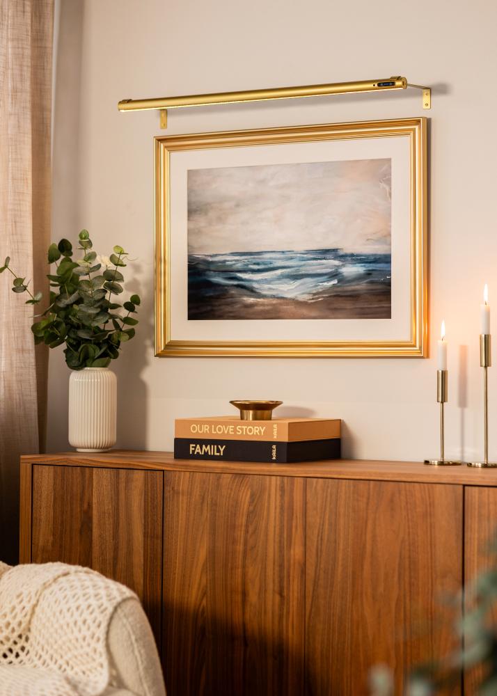 KAILA Brilliance Éclairage de Tableau à Piles 80 cm - Or