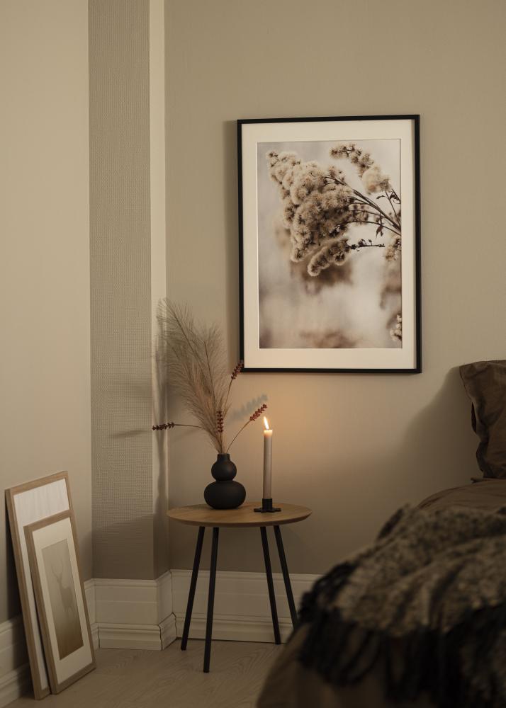 Cadre E-Line Verre Acrylique Noir 70x70 cm