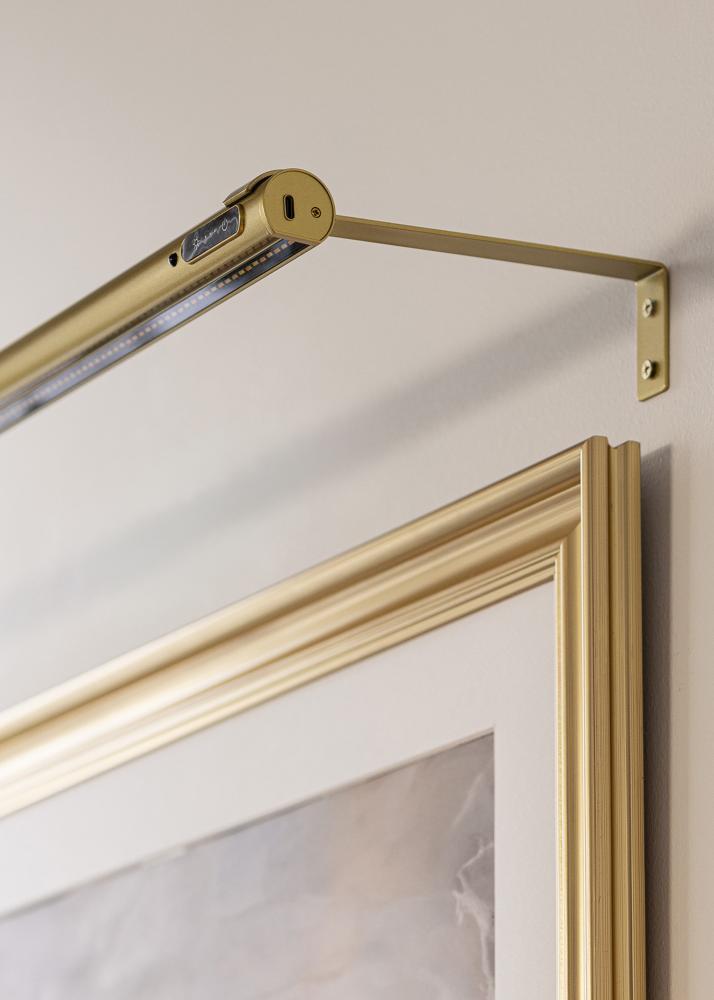 KAILA Brilliance Éclairage de Tableau à Piles 80 cm - Or