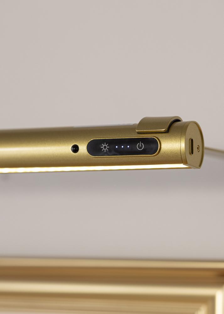 KAILA Brilliance Éclairage de Tableau à Piles 80 cm - Or