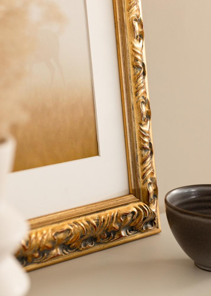 Cadre Odin Or/Rouge - Taille au choix