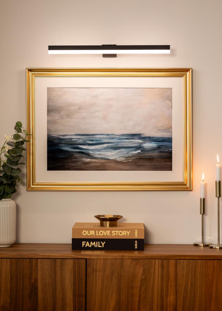 KAILA Radiate Éclairage de Tableau à Pile 55 cm - Noir