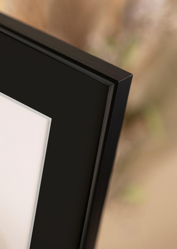 Cadre Desire Noir 40x50 cm - Passe-partout Noir 27x35 cm