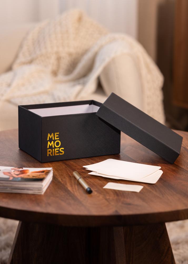 KAILA MEMORIES Boîte à photos (700 images en 10x15 cm) - Noir