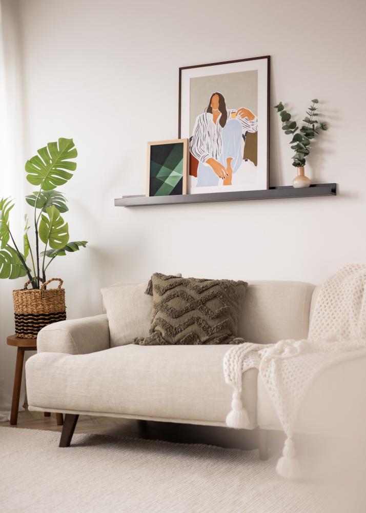 KAILA Étagère à tableau Noire 130 cm