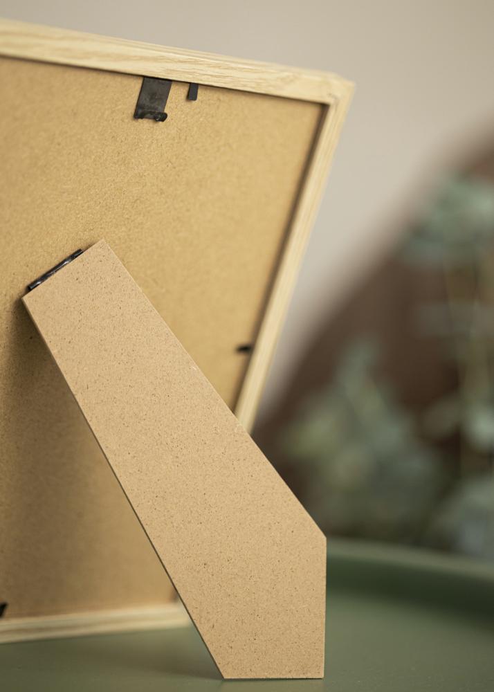 Cadre Trendy Chêne 20x25 cm - Passe-partout Noir 14x18 cm