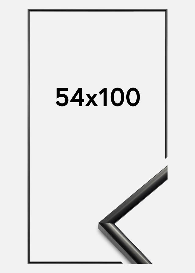Cadre New Lifestyle Verre Acrylique Noir 54x100 cm