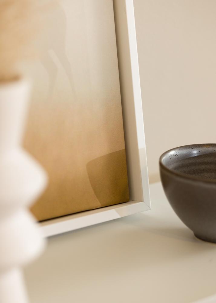 Cadre Ra Caisse américaine Blanc - Taille au choix