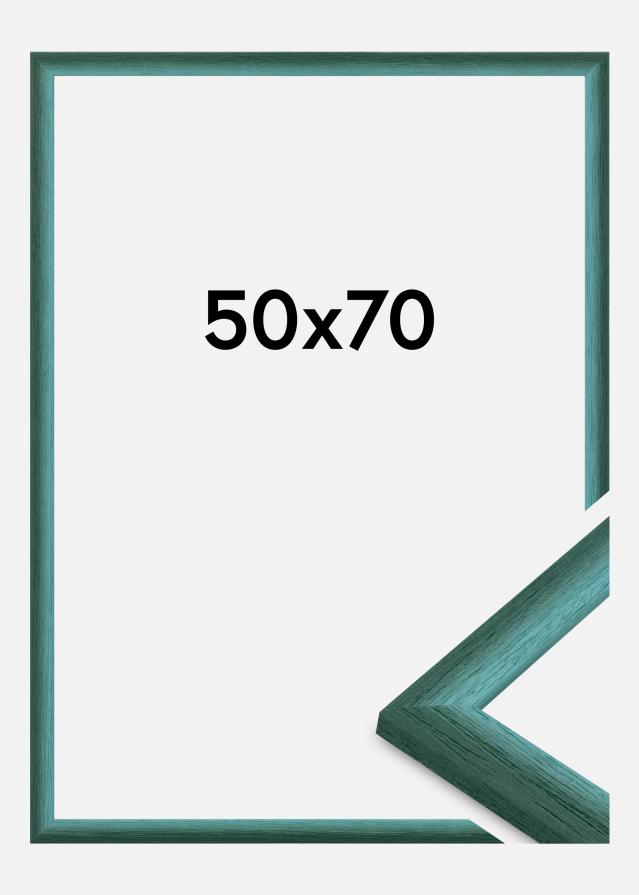 Cadre Cornwall Verre Acrylique Vert Foncé 50x70 cm