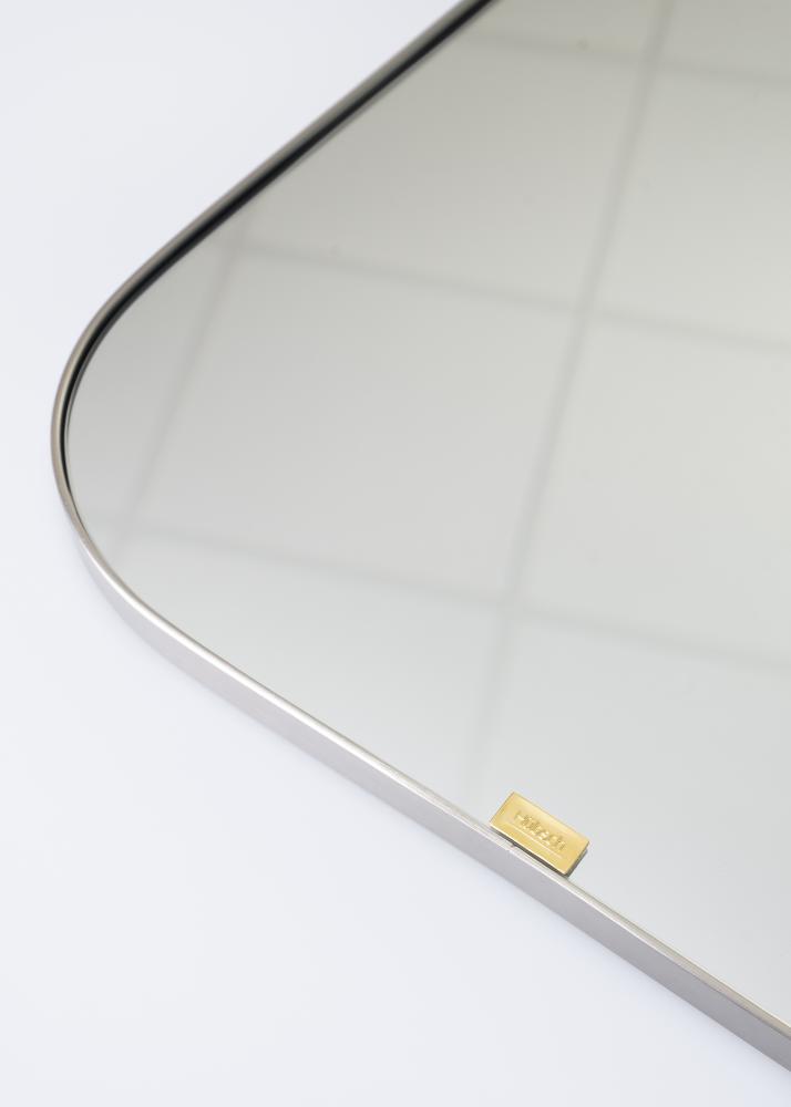 Miroir Trapèze Métal 42x48 cm