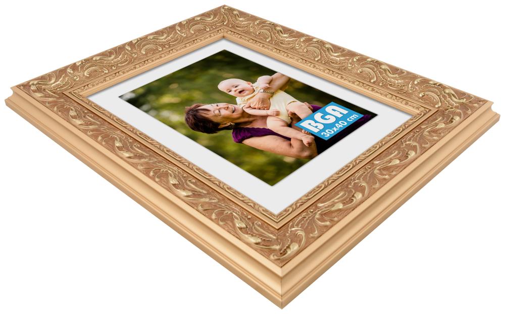 Ram Gränna Guld/Koppar - Valfri Storlek