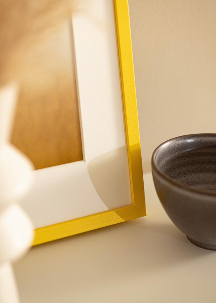 Colorful Verre acrylique Jaune 50x70 cm