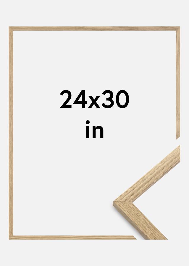 Cadre Trendy Verre Acrylique Chêne 24x30 inches (60,96x76,2 cm)