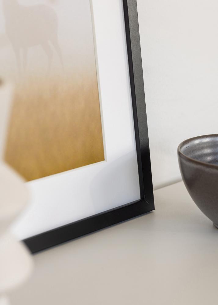 Cadre Trendy Verre Acrylique Noir 35x35 cm