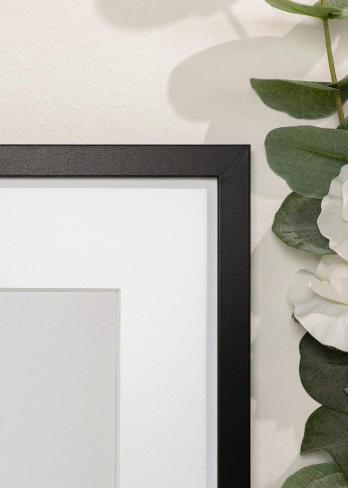 Cadre Trendy Verre Acrylique Noir 35x35 cm