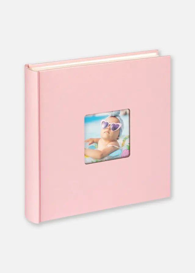 Fun Album bébé Rose - 30x30 cm (100 pages blanches/50 feuilles)