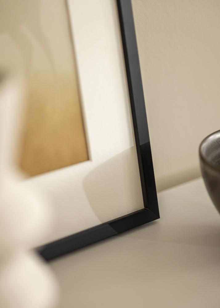 Cadre E-Line Verre Acrylique Noir 70x70 cm