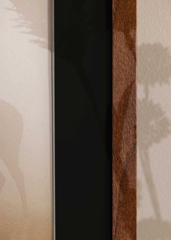 Cadre Stilren Warm Brown 30x40 cm - Passe-partout Noir 21x29,7 cm (A4)