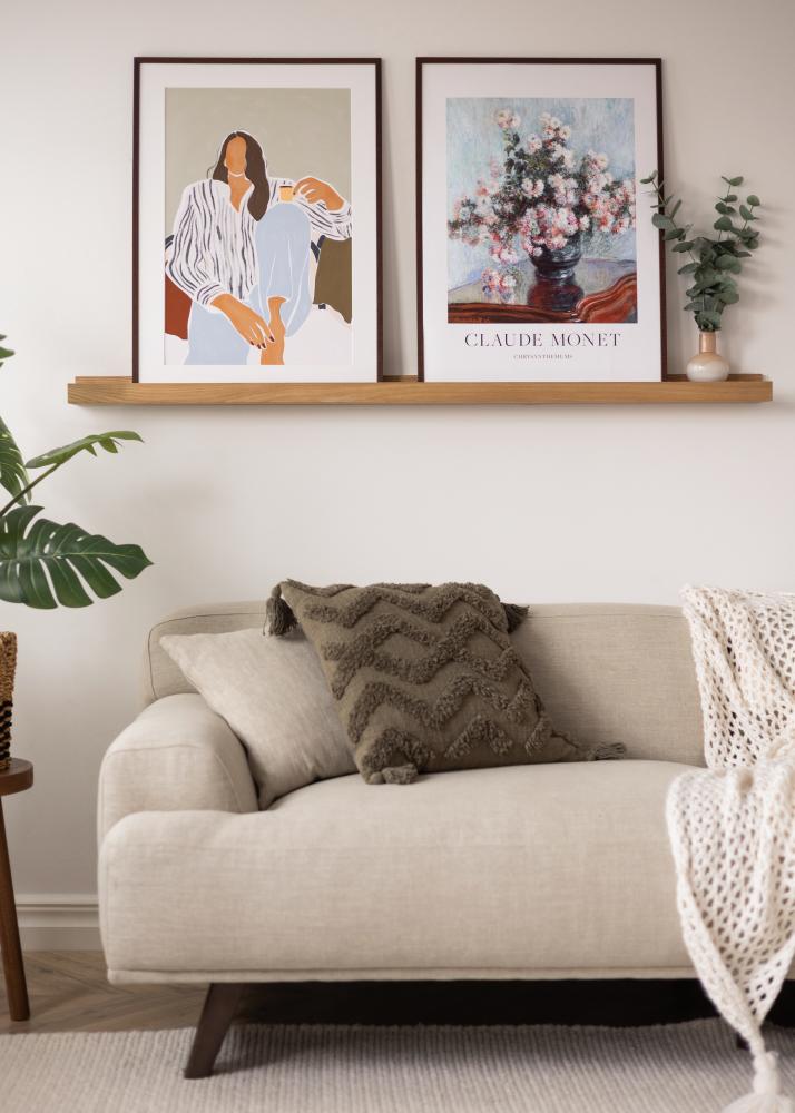 KAILA Étagère en Chêne 140 cm