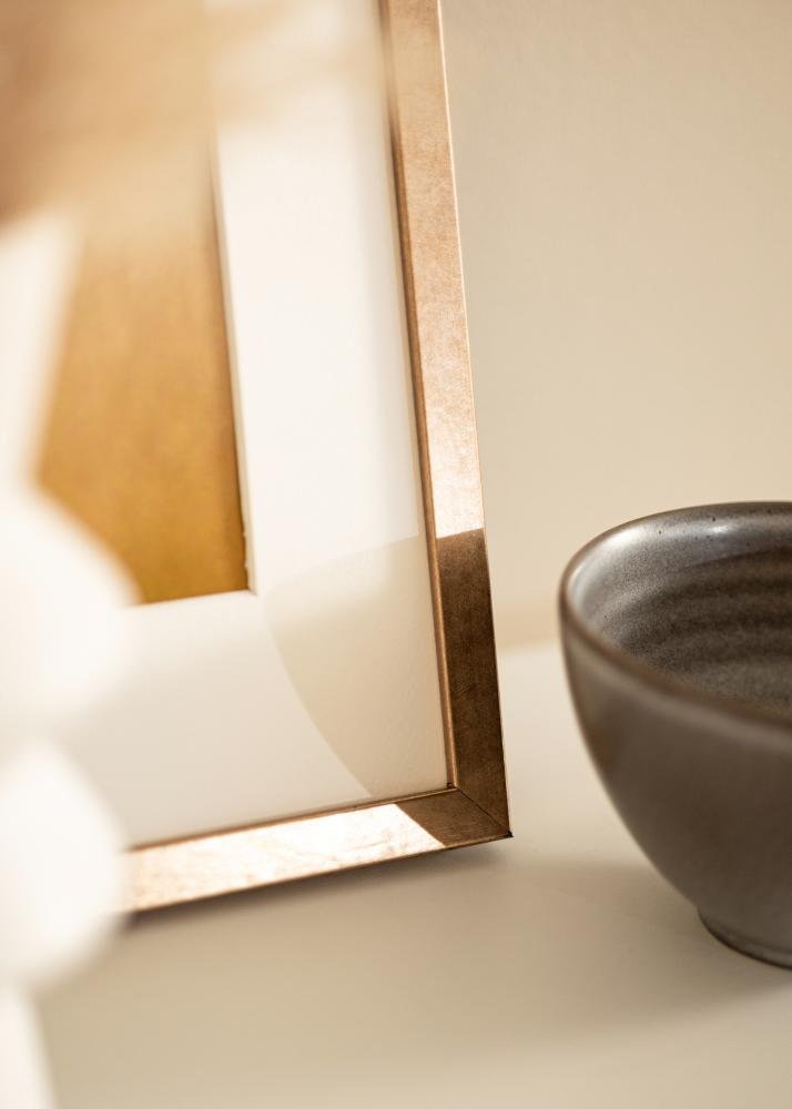 Cadre Ares Verre acrylique Laiton 20x28 cm