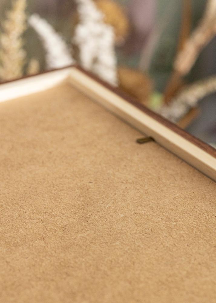 Cadre Stilren Warm Brown 30x40 cm - Passe-partout Noir 21x29,7 cm (A4)