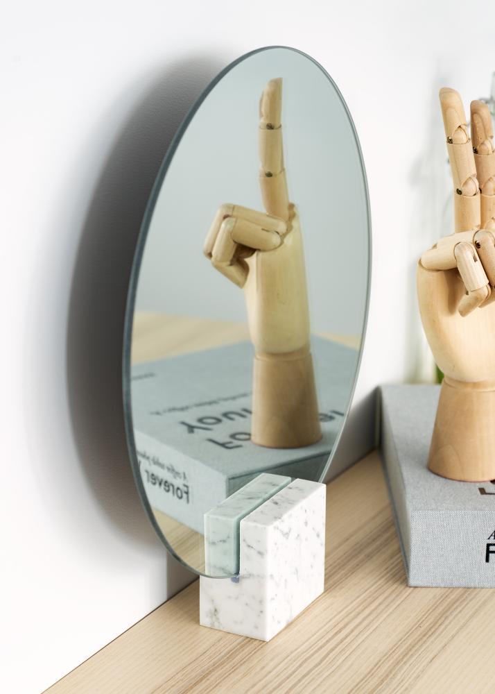 Miroir de table Thilda 30x33 cm