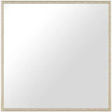 Miroir Nostalgia Argent 85x85 cm