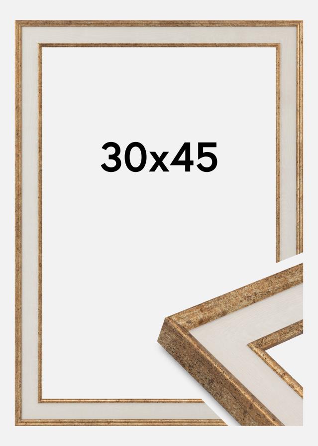 Cadre Dolly Verre Acrylique Or 30x45 cm