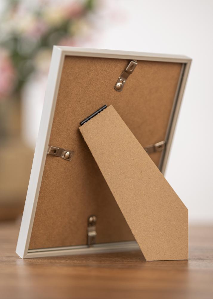 Kader New Lifestyle Äerd gro 13x18 cm - Passe-partout wäiss 9x12 cm