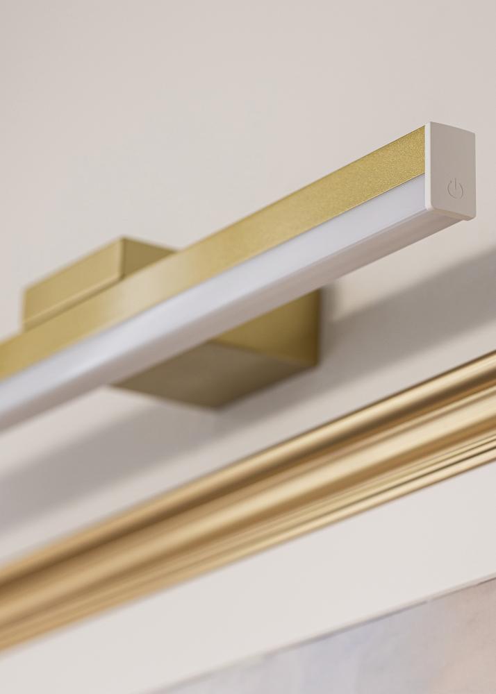 KAILA Glimmer Cadre Lumière pour Tableau à Piles 55 cm - Doré