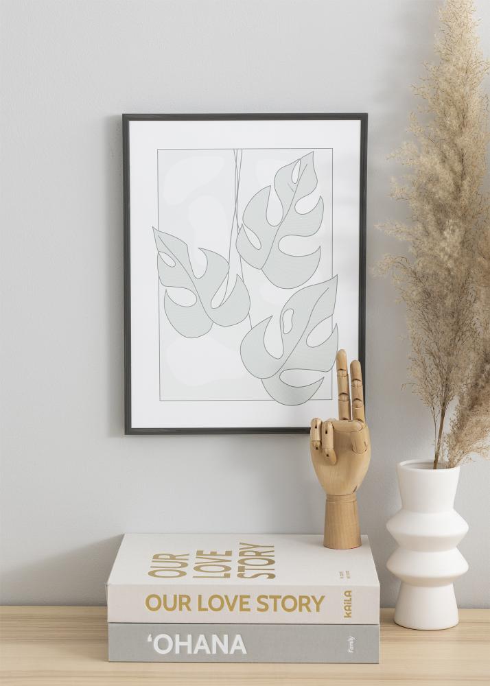 Cadre New Lifestyle Verre Acrylique Gris foncé 50x70 cm