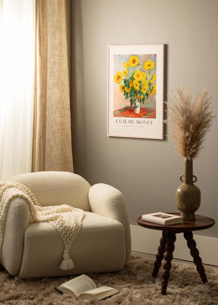 Colorful Verre acrylique Rose 50x70 cm