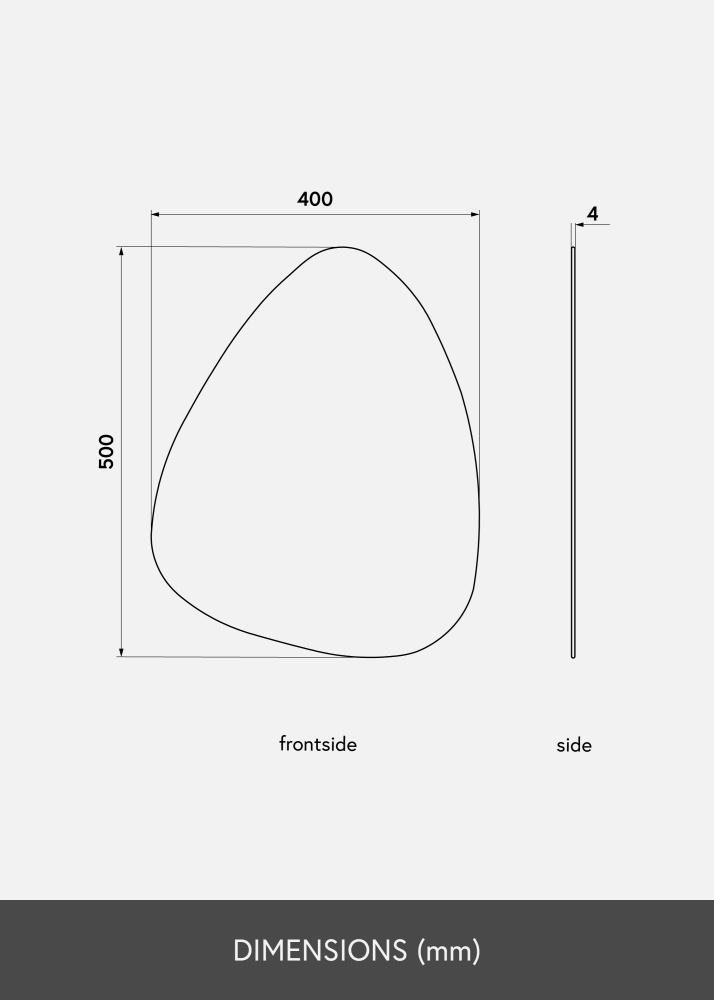 KAILA Miroir Shape I 40x50 cm