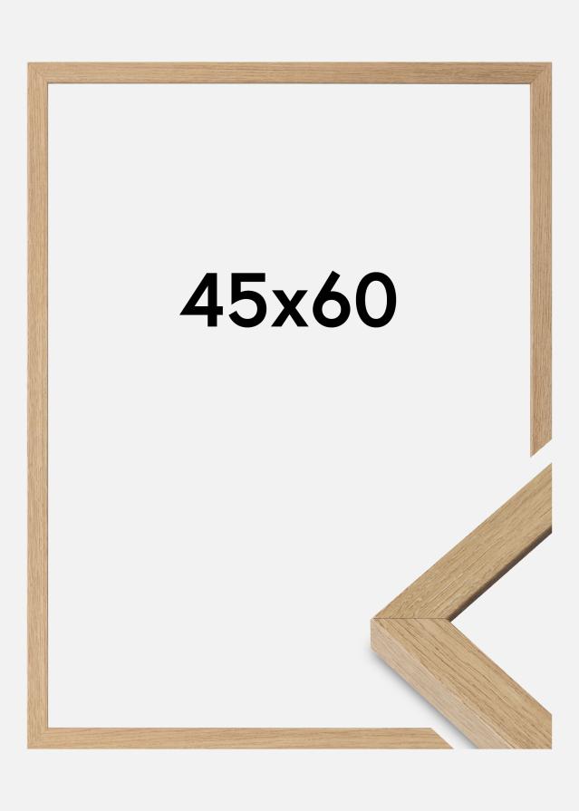 Cadre Hermes Verre acrylique Natural Oak 45x60 cm