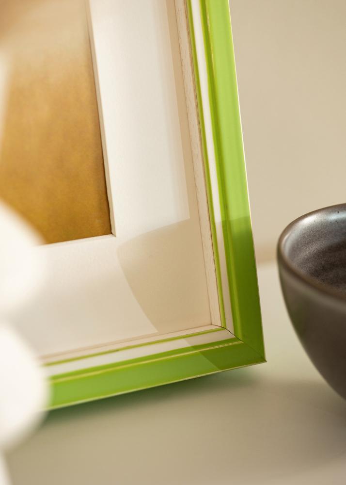 Cadre Diana Verre acrylique Vert clair 28x35 cm