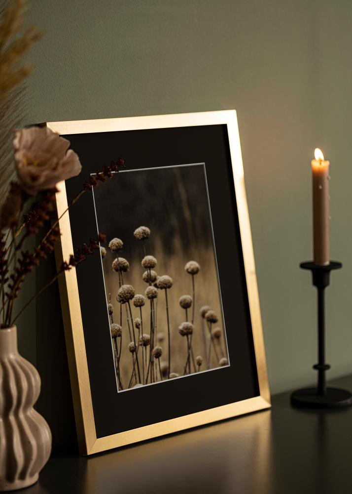 Cadre Selection Or 70x100 cm - Passe-partout Noir 62x85 cm