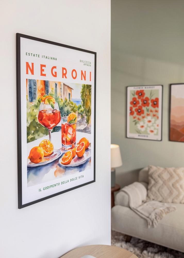 Cadre Edsbyn Verre Acrylique Noir 9x11 cm