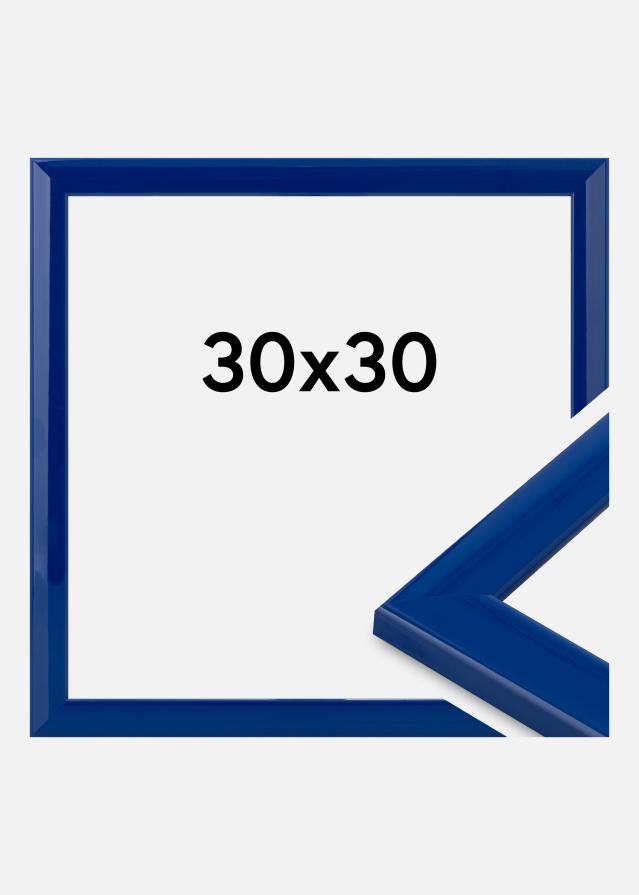 Cadre Dorset Verre Acrylique Bleu Foncé 30x30 cm