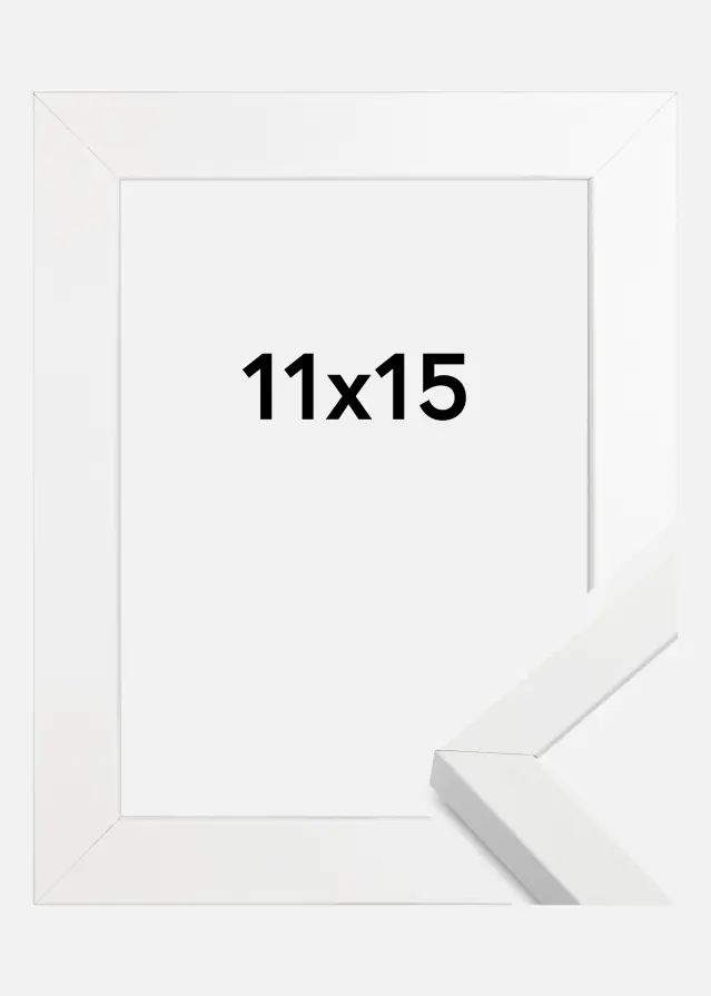 Cadre Amanda Box Blanc 11x15 cm