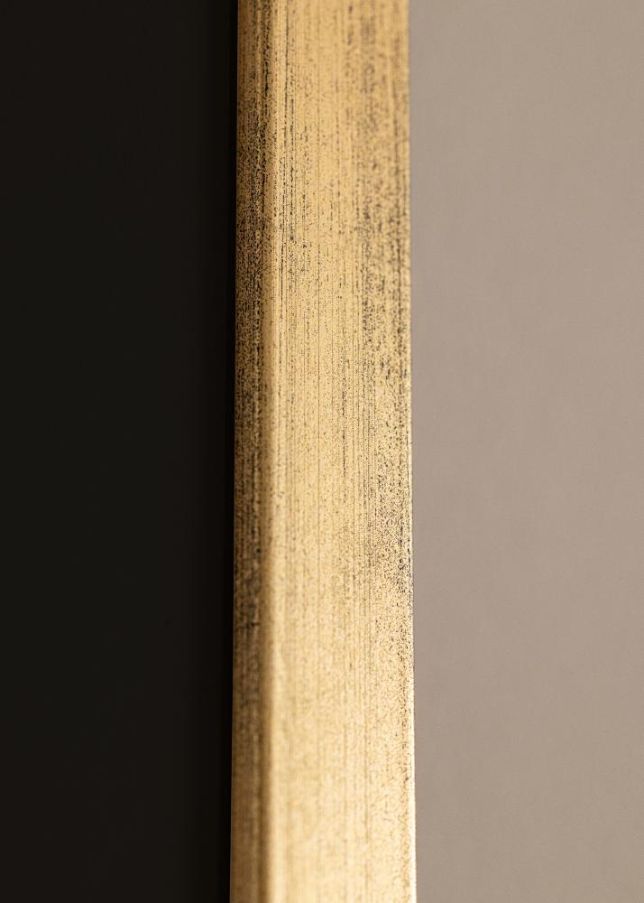 Cadre Stilren Or 18x24 cm - Passe-partout Noir 13x18 cm