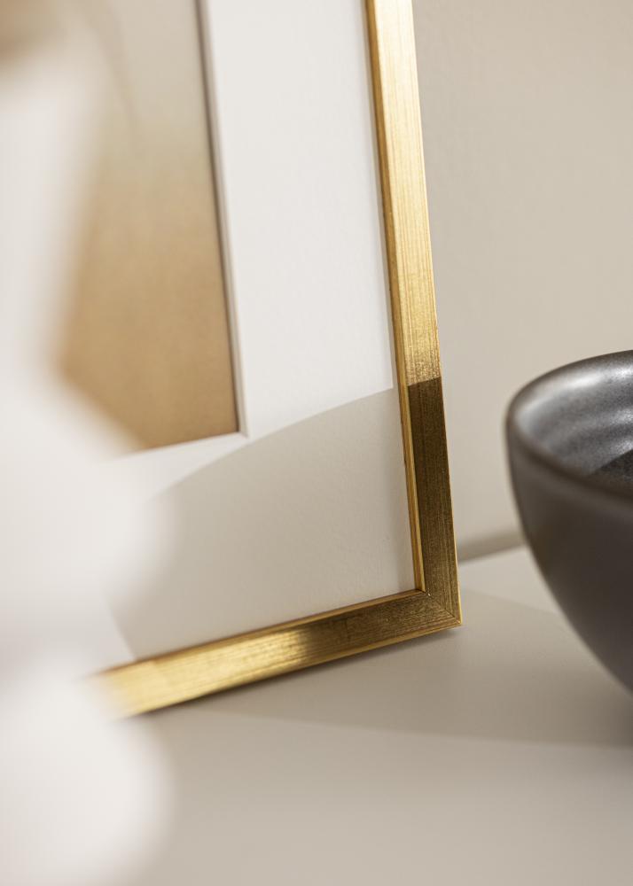 Kader Edsbyn Gull 45x45 cm - Passe-partout wäiss 14x14 inches