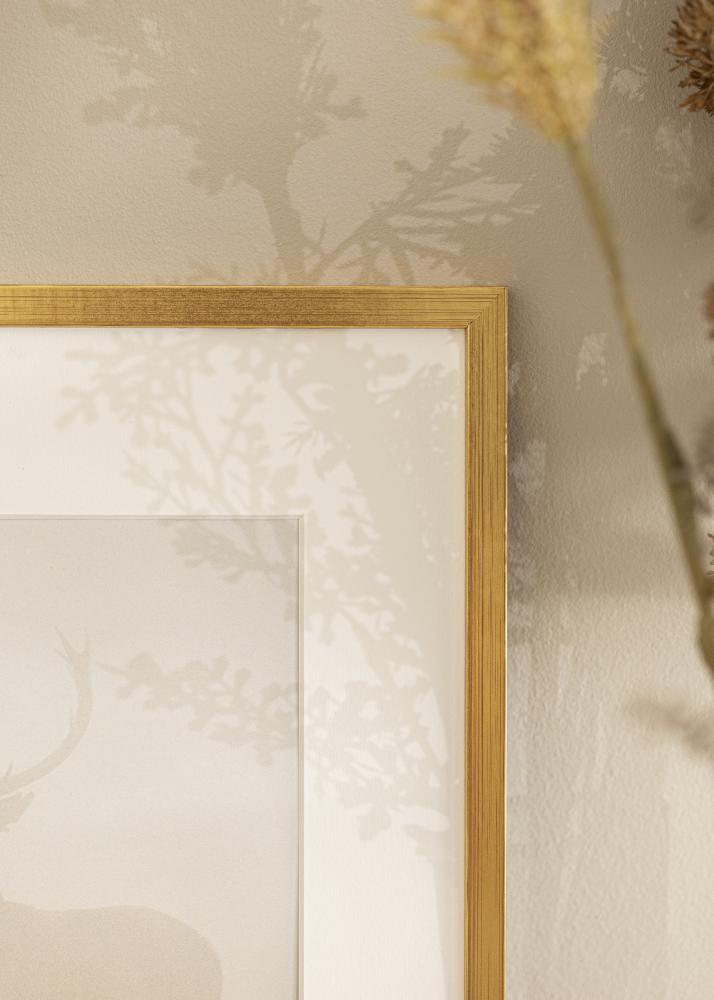 Kader Edsbyn Gull 45x45 cm - Passe-partout wäiss 14x14 inches