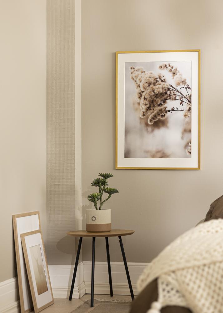 Kader Edsbyn Gull 45x45 cm - Passe-partout wäiss 14x14 inches