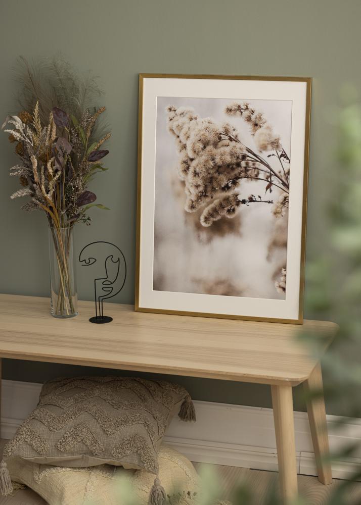 Kader Edsbyn Gull 45x45 cm - Passe-partout wäiss 14x14 inches